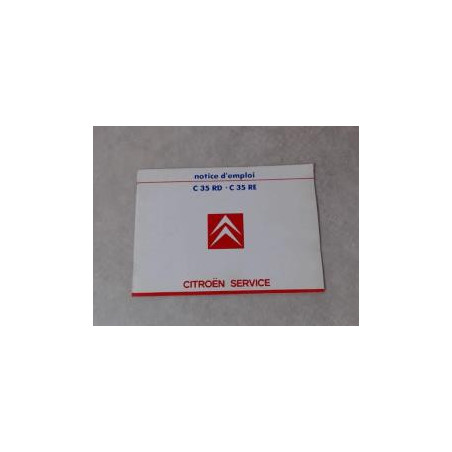 Notice d'utilisation CITROEN RD d’occasion