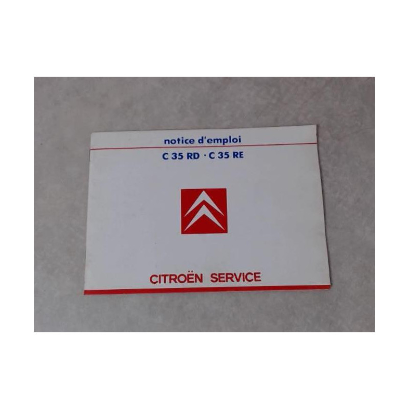 Notice d'utilisation CITROEN RD d’occasion