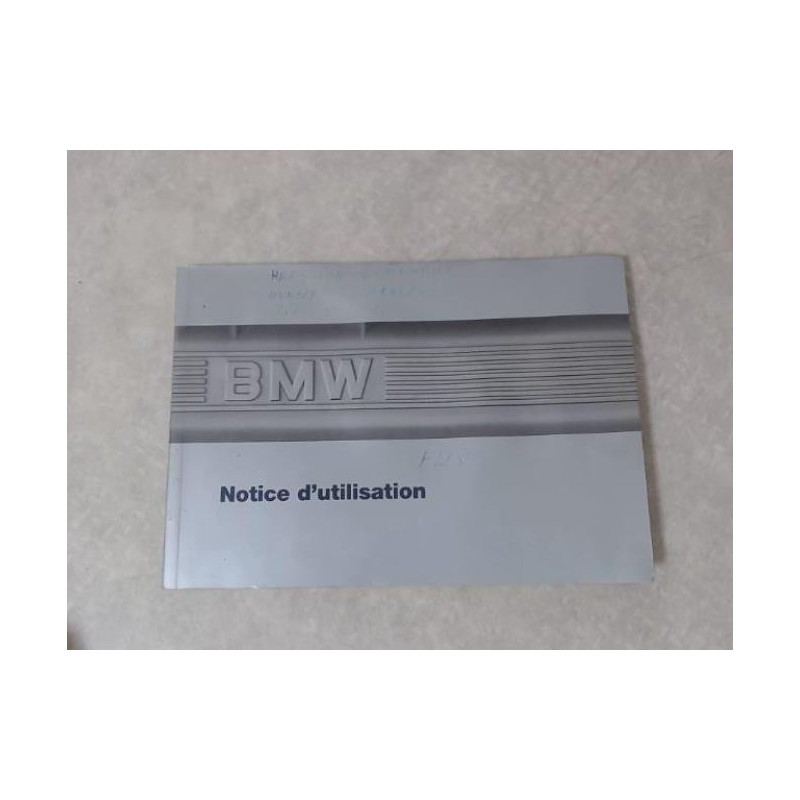Notice d'utilisation BMW  d’occasion