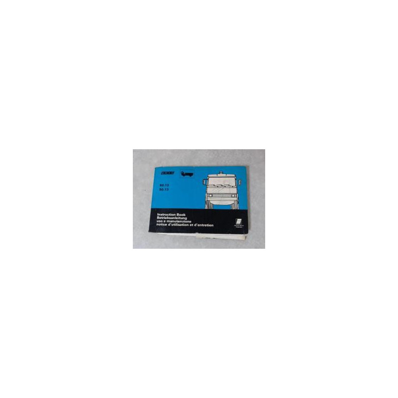 Notice d'utilisation IVECO 80.13 90.13 d’occasion