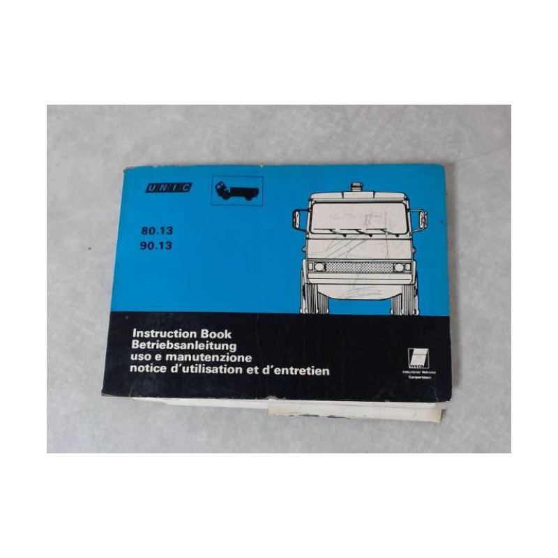 Notice d'utilisation IVECO 80.13 90.13 d’occasion