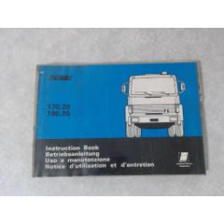 Notice d'utilisation IVECO 170.20 190.20 d’occasion