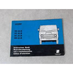 Notice d'utilisation IVECO 30.U.8 d’occasion