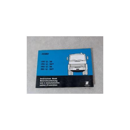Notice d'utilisation IVECO 170 U. 26 d’occasion