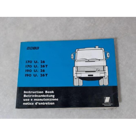 Notice d'utilisation IVECO 170 U. 26 d’occasion