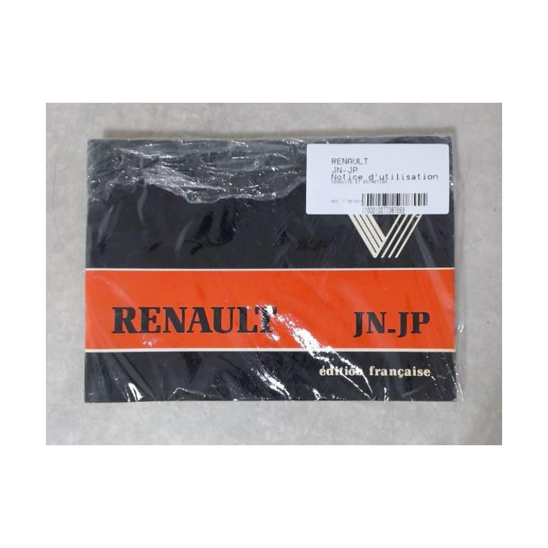 Notice d'utilisation RENAULT  d’occasion