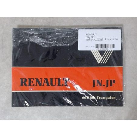 Notice d'utilisation RENAULT  d’occasion