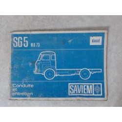 Notice d'utilisation RENAULT SG5 d’occasion