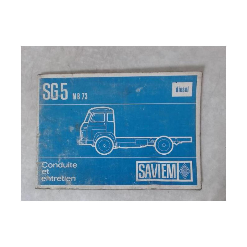 Notice d'utilisation RENAULT SG5 d’occasion