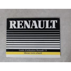 Notice d'utilisation RENAULT  d’occasion