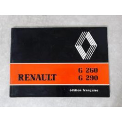 Notice d'utilisation RENAULT G290 d’occasion