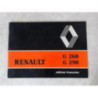 Notice d'utilisation RENAULT G290 d’occasion