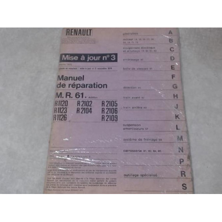Notice d'utilisation RENAULT R1120 d’occasion