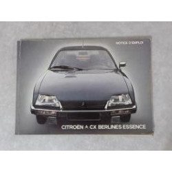Notice d'utilisation CITROEN CX d’occasion