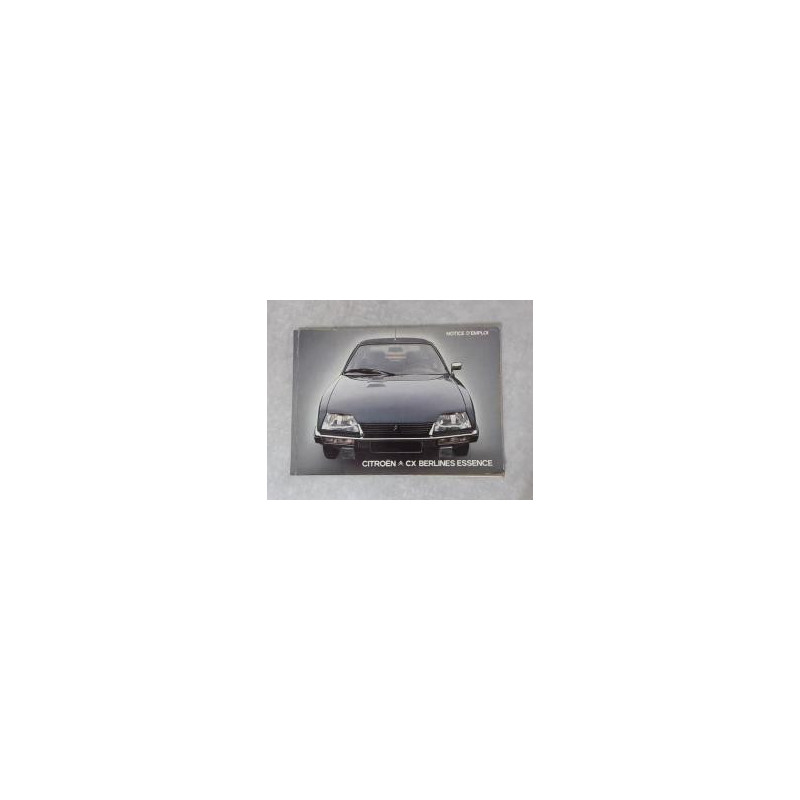 Notice d'utilisation CITROEN CX d’occasion
