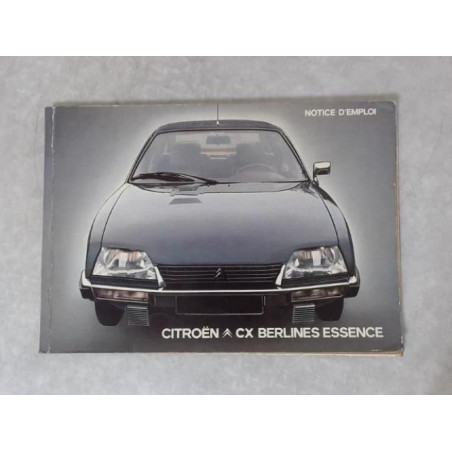 Notice d'utilisation CITROEN CX d’occasion