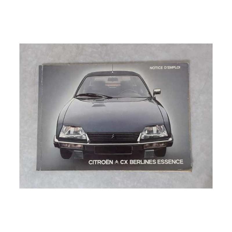 Notice d'utilisation CITROEN CX d’occasion