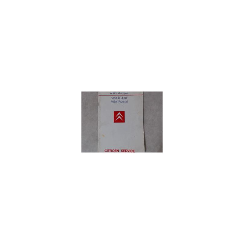 Notice d'utilisation CITROEN 11,14,GT d’occasion
