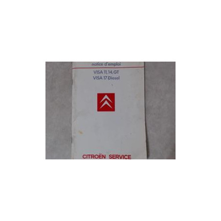 Notice d'utilisation CITROEN 11,14,GT d’occasion