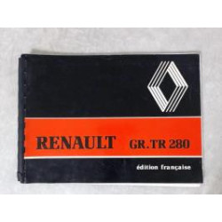 Notice d'utilisation RENAULT 280 d’occasion