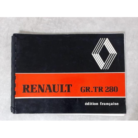 Notice d'utilisation RENAULT 280 d’occasion