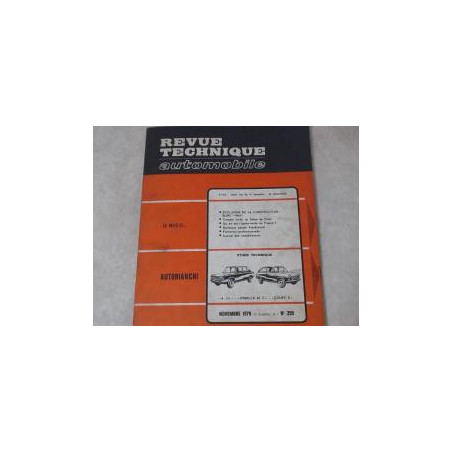 Notice d'utilisation AUTOBIANCHI  d’occasion