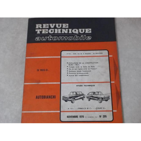 Notice d'utilisation AUTOBIANCHI  d’occasion