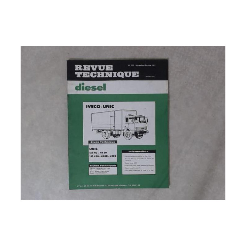 Notice d'utilisation IVECO 159 NC d’occasion