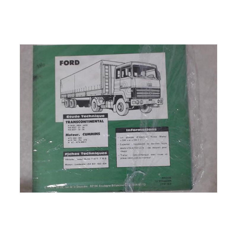 Notice d'utilisation FORD  d’occasion